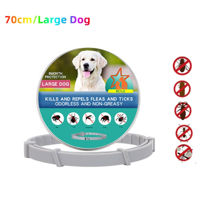 Extendable flea collar for pets