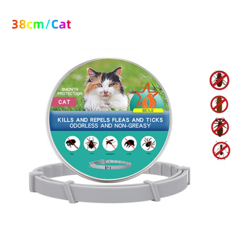 Extendable flea collar for pets