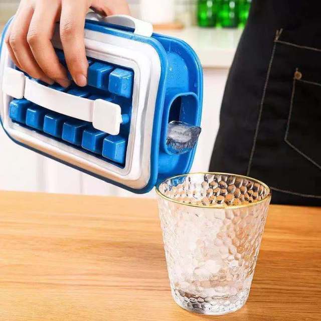 2 In 1 Ice Ball Maker Bottle/Ice Cube Maker Bottle