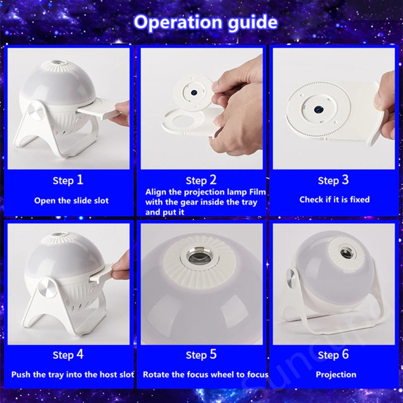 LED Starry Sky Projector