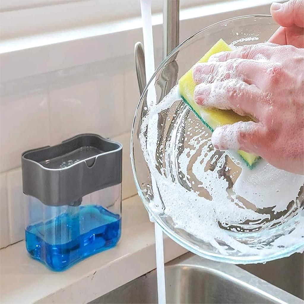 2 in 1 Soap Dispenser