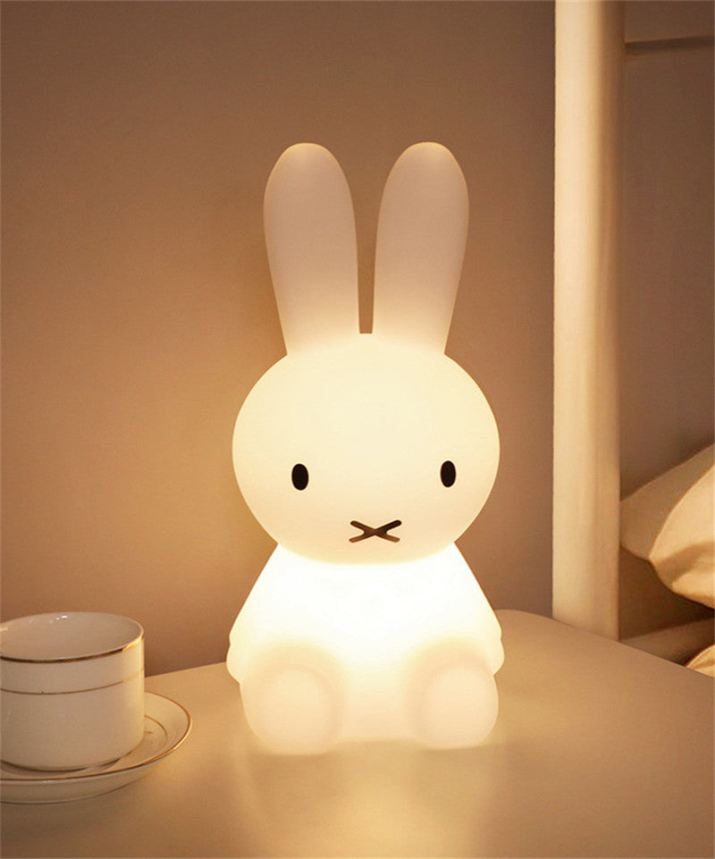 Cute Rabbit LED Night Light Remote Control